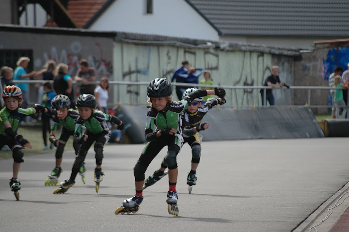 Leonhard Gürtler auf dem Weg zum Sprintsieg